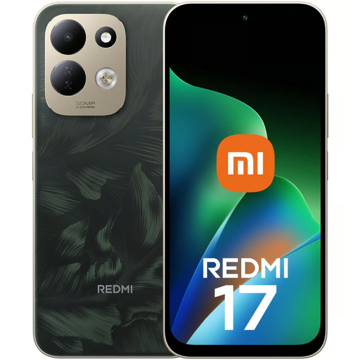Xiaomi Redmi 17, 4 GB RAM, 256 GB, 6.9 pulg, Oak Green